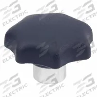 JW WINCO Plastic Hand Knobs with Steel Hub: 7 Point, Plastic w/ Steel Thread, M10 Thread, 50 mm Dia (MPN 10NP94/E). Key specifications — Brand: JW WINCO.