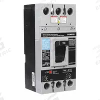 SIEMENS Molded Case Circuit Breaker: 150 A Amps, 22kA at 600V AC, Fixed, Lug, ABC, FXD6-A, 600V AC (MPN FXD62B150). Key specifications — Phase Connection: ABC; Instantaneous Trip: Fixed; Terminal Connection: Lug; Series: FXD6-A; Max. AIR Rating: 22kA at 600V AC.