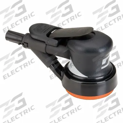 DYNABRADE Air Orbital Sander: 3 1/2 in Disc, Pressure Sensitive Adhesive, 3/32 in Orbit - Self-Vacuum Random Orbital Sanders