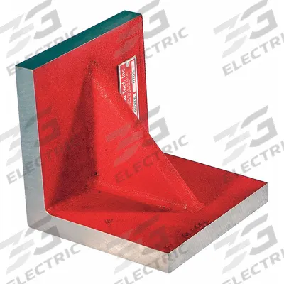 SUBURBAN Angle Plate: Cast Iron, 2 in L x 2 in W x 2 in H, 0.002 in Square & Parallel - Plain Cast Iron Angle Plates