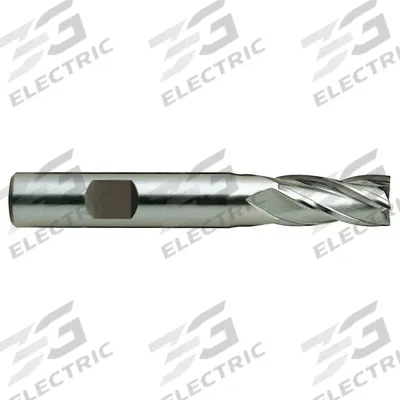 YG-1 Square End Mill: Cobalt, TiCN Coated, 4 Flute, 9/32" Mill Dia, 11/16" LOC - General Purpose Cobalt Square End Mills