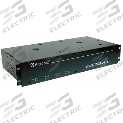 ALTRONIX Power Supply 8Fuse/12Dc, 8Fuse/24Dc 12A Max: Power Supply - Power Supply Boards with Enclosures