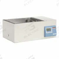 THERMO SCIENTIFIC Water Bath: 15 L Capacity, 100°C Max Temp, Stainless Steel, +/-0.1°C, Digital (MPN TSSWB15). Key specifications — Display Type: Digital; Heated or Refrigerated: Heated; Brand: THERMO SCIENTIFIC; Interior Material: Stainless Steel; Programmable: Yes; Temperature Accuracy Tolerance: +/-0.1°C; Voltage: 115/230V AC.