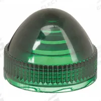 SCHNEIDER ELECTRIC Pilot Light Lens: 30 mm Panel Mounting Hole Dia, Green, Domed, 9001K/9001SK (MPN 9001G9). Key specifications — Brand: SCHNEIDER; Compatible with Series: 9001SK; Lens Material: Plastic.