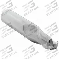 CLEVELAND Ball End Mill: Carbide, 2 Flute, 1/2" Mill Dia, 5/8" LOC, 2-1/2" OAL (MPN C60955)