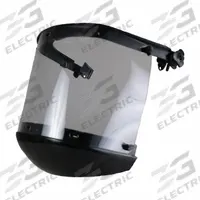 BULLARD Face Shield: Uncoated, Dielectric, Clear, Polycarbonate Visor Material, Dielectric (MPN A400840PX2CP2). Key specifications — Visor Color: Clear; Compatible with Series: Bullard; Compatible with Manufacturer Model Number: S51.