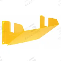 VESTIL Wheel Chock Holder: 7 1/2 in Overall Wd, 6 1/2 in Overall Ht, Steel, Wheel Chock Holder (MPN WC-H). Key specifications — Color: Yellow; Compatible with Grainger Part Number: 172Y35; Compatible with Manufacturer Model Number: RWC-3; Material: Steel; Product Type: Wheel Chock Holder.