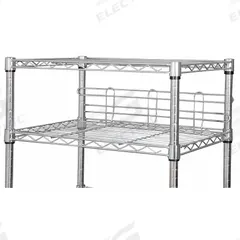 APPROVED VENDOR Ledge: 1 3/8 in x 72 in x 6 in, Steel (MPN 5GRN5). Key specifications — Material: Steel; Color: Silver; Finish: Chrome; Brand: APPROVED VENDOR; Ledge Size: 72 in.