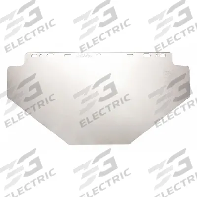 MCR SAFETY Face Shield Visor: 20 in Overall Wd, 10 in Overall Ht, 0.4 in Overall Thick - General Purpose Replacement Visors