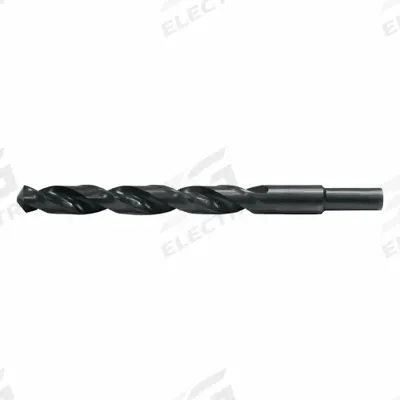 CLE-LINE Reduced Shank Drill Bit: 31/64", 135° Split Point - Reduced-Shank High-Speed Steel Jobber-Length Drill Bits