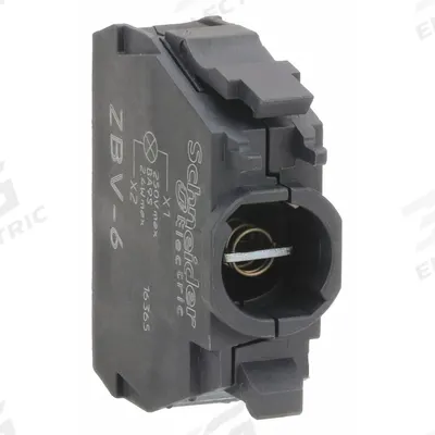SCHNEIDER Lamp Module: 22 mm Size, Incandescent, 250 V AC/DC Rating - Lamp Modules