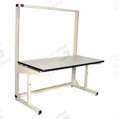 PRO-LINE Workstation: Adj Ht, Laminate, 60 in x 30 in, 750 lb Overall Load Capacity, Beige (MPN FL6030ESD-H11). Key specifications — Brand: PRO-LINE.