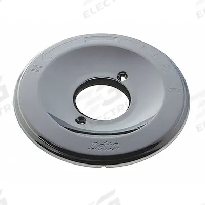 Delta Escutcheon: For 13/14 Series, Stainless Steel, Chrome Finish - Faucet Escutcheons