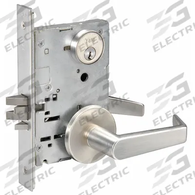 ASSA ABLOY ACCENTRA Door Lockset: Storeroom Lever Locksets, Chrome