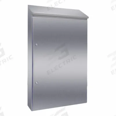RITTAL Sloped Top Enclosure: 304 Stainless Steel, 55 in x 31 in x 12 in - Stainless Steel Enclosures