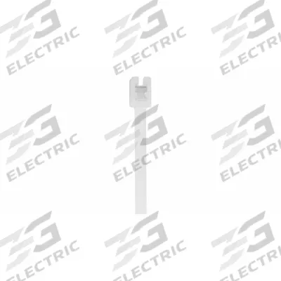 GRAINGER Cable Tie: 11 in Nominal Lg, 2 3/4 in Nominal Max. Bundle Dia., 0.18 in Wd - Cable Ties with Built-In Tail Clipper