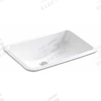 KOHLER Bathroom Sink: White, Vitreous China, 20 7/8 in Overall Lg, 14 3/8 in Overall Wd, Ladena® (MPN K-2214-0). Key specifications — Includes: Basin Clamps; Brand: KOHLER; Color: White; Sink Material: Vitreous China.