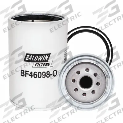 BALDWIN FILTERS Fuel Filter: Spin-On, 4 1/4 in Outside Dia, 1"-14 Thread Size, Cellulose - Spin-On Fuel Filters