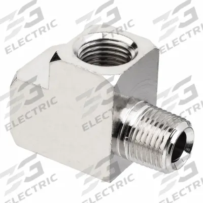APPROVED VENDOR Metal Pipe Tee: Tee, 1/4 in x 1/4 in x 1/4 in, Class 1000 - Nickel-Plated Threaded High-Pressure Pipe Fittings