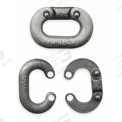 DAYTON Connecting Link: Connecting Link, Steel, 1 3/4 in Overall Lg, 1 3/16 in Overall Wd, Plain (MPN 1DJR1). Key specifications — Brand: DAYTON.
