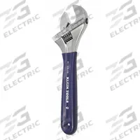 KLEIN TOOLS Adjustable Wrench: Plastic, Natural, 8 in Overall Lg, 1 1/2 in Jaw Capacity (MPN D509-8). Key specifications — attr309359: Natural; attr324924: KLEIN TOOLS; attr309358: Plastic.