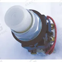 EATON Pilot Light: 30 mm Panel Mounting Size, White, LED, 120 V AC/DC Max Volt Rating (Supply) (MPN HT8GTWF7). Key specifications — Series: HT800; Brand: EATON; Includes Push-To-Test: Push-To-Test Included.