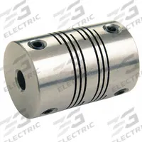 RULAND MANUFACTURING Motion Control Coupling: 3° Angular Misalignment, 19 mm Bore Dia 1, Aluminum, 1 (MPN FSMR38-19-11-A). Key specifications — attr673559: Yes; attr673552: Round; attr673601: Metric; attr673553: RULAND MANUFACTURING; attr920803: Different Bore Dimensions.