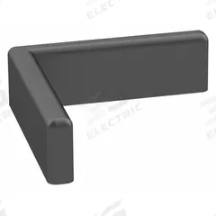 TENNSCO Protective Cap: 2 3/4 in x 2 3/4 in x 7/16 in, Black, Nylon, Unfinished (MPN SURPC). Key specifications — Color: Black; Finish: Unfinished; Material: Nylon; Brand: TENNSCO.