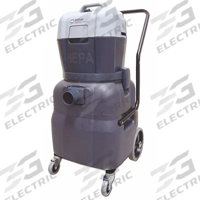 NILFISK Shop Vacuum: Wet/Dry, HEPA Rated, 12 gal Tank Size, Plastic, 2 in Hose Dia - Corded Industrial Vacuums