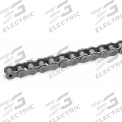 TSUBAKI Roller Chain: Single Strand, 50, 5/8 in Pitch, Steel, 10 ft Overall Lg, Riveted Pin, Coated (MPN 50NEPRB). Key specifications — Brand: TSUBAKI.