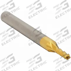 APPROVED VENDOR Ball End Mill: Carbide, TiN Coated, 4 Flute, 5/64" Mill Dia, 1/4" LOC, 1-1/2" OAL (MPN 223-001006)