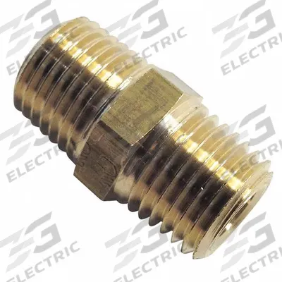 LEGRIS Metal Pipe Straight: Straight, 1 1/4 in x 1 in - Threaded High-Pressure Pipe Fittings