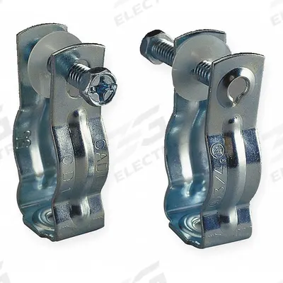 NVENT CADDY Conduit & Cable Hanger - Screw-On: Galvanized, 2 in Trade Size - Hangers for Conduit & Pipe