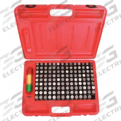 STARRETT Pin Gauge Set: No-Go (Minus), 0.626 in to 0.75 in, 0.001 in Dia Increment (MPN S4009-750). Key specifications — attr1182478: STARRETT; attr1182465: ZZ; attr1182466: +/-0.00020 in.