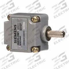 SIEMENS Limit Switch Head: Side, 3SE03 Series (MPN 3SE03-DM1). Key specifications — attr1019422: 3SE03; attr1019427: Side; attr211339: SIEMENS; attr1027464: Side; attr1019313: Maintained.