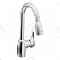 CLEVELAND FAUCET GROUP Kitchen Faucet: CA42519, Metal, Single-Post, Deck, 3 Mounting Holes, Chrome. Key specifications — Series: CA42519; Brand: CLEVELAND FAUCET GROUP.