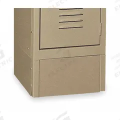 APPROVED VENDOR Front Base: 18 in x 18 in x 6 in, 18 in Footplate Wd, Front, 1 Bases/Pedestal, Steel (MPN 4RZR7). Key specifications — attr65850: 4RZR7; attr65853: APPROVED VENDOR; attr114203: Powder Coated; attr114204: Hardware; attr114205: Steel; attr114211: Front Base; attr114196: Tan; attr114193: Front.