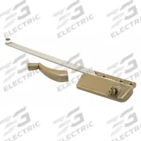 PRIME-LINE Window Operator: Crank, Handle Included, Left-Hand, Surface, Gold, 3 in Base Lg (MPN TH 23021). Key specifications — Brand: PRIME-LINE; For Use With: Casement Windows; Finish: Copper Plated; Color: Gold; Handing Orientation: Left-Hand; Handle Type: Crank; Mounting Location: Surface; Product Type: Window Operator.