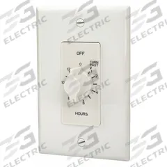 TORK Spring-Wound Timer: 12 hr Max, 30 min Min, SPDT, 125V AC, No Wall Plate Included, White (MPN A512HW). Key specifications — Brand: TORK; Includes Hold: No Hold Included.