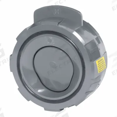 HAYWARD Swing Check Valve: Swing, 2-Way, Inline Valve Body, 10 in Pipe Size, Wafer - PVC Inline Swing Check Valves
