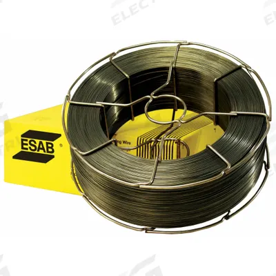ESAB Flux-Cored Welding Wire: Carbon Steel, E71T-11, 1/16 in, 33 lb - Flux-Cored Wire for Thin-Gauge Sheet Metal