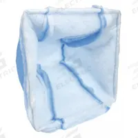 GRAINGER Cube Air Filter: 20 in x 20 in x 20 in, 1 Pockets, Synthetic, Blue/White, MERV 8 (MPN 2DYA6). Key specifications — Performance Rating: MERV 8; Brand: GRAINGER; Media Color: White; Frame or Header Material: Galvanized Steel; Media Material: Synthetic; Surface Tackifier: Yes.