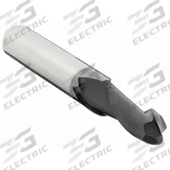 OSG Ball End Mill: Carbide, TiAlN Coated, 2 Flute, 2.5 mm Mill Dia, 8 mm LOC, 39 mm OAL (MPN 402-0984-BN11)