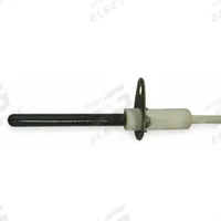 Hot Surface Igniter: OEM, Silicon Nitride, 15 1/2 in Lead Lg, 120V AC, Hardwired, Round Tip (MPN SSN2000). Key specifications — Electrical Connection Type: Hardwired; Manufacturer Part Number: SSN2000; Brand: SUPCO; Input Voltage: 120V AC; Replacement for OEM Brands: York.
