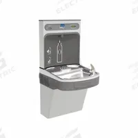 ELKAY Bottle Filling Station: On-Wall, 8 gph @ 50°F, Stainless Steel, Gray, Stainless (MPN LZS8WSS2K). Key specifications — Housing Material: Stainless Steel; Housing Finish: Stainless; Brand: ELKAY; Chilling Capacity: 8 gph @ 50°F.