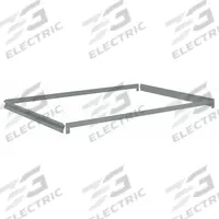 TENNSCO Shelf: 48 in x 30 in, 500 lb Load Capacity, Gray, Shelf (MPN ZAES-4830). Key specifications — Includes: (4) Beams; Shelf Configuration: Single Straight; Color: Gray; Frame Material: Steel; Brand: TENNSCO; Frame Finish: Zinc Plated; Product Type: Shelf.