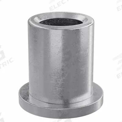 OILITE Flanged Sleeve Bearing: Iron-Copper, SAE 863, 1/2 in Bore, 3/4 in OD, 1 in Lg - Lubricated General Purpose Metallic Flanged Sleeve Bearings