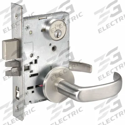 ASSA ABLOY ACCENTRA Door Lockset: Office Lever Locksets, Chrome, ADA Compliant