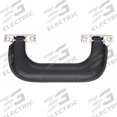MONROE PMP Folding Pull Handle: Unthreaded Holes, Steel, Black, #6 Screw Size - Folding Pull Handles