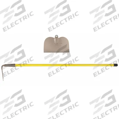 AMPCO Garden Hoe: Nickel Aluminum Bronze Blade, 8 in Blade Wd, 8 in Blade Lg - Garden Hoes